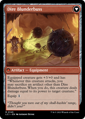 Dire Flail // Dire Blunderbuss [The Lost Caverns of Ixalan Prerelease Cards] | D20 Games