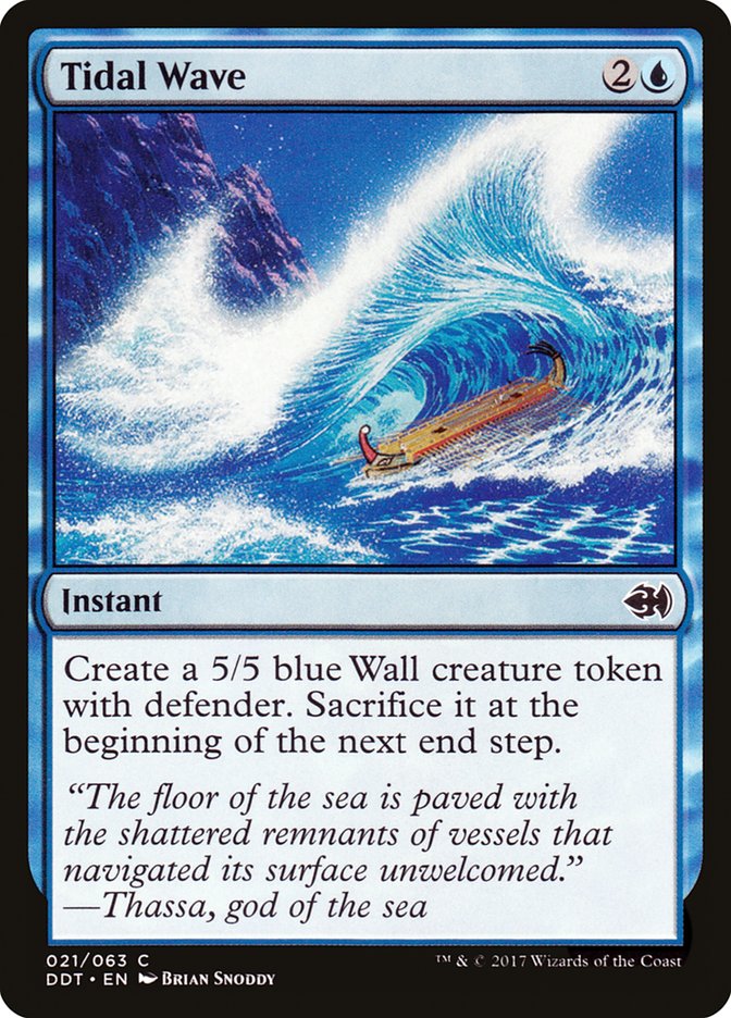 Tidal Wave [Duel Decks: Merfolk vs. Goblins] | D20 Games