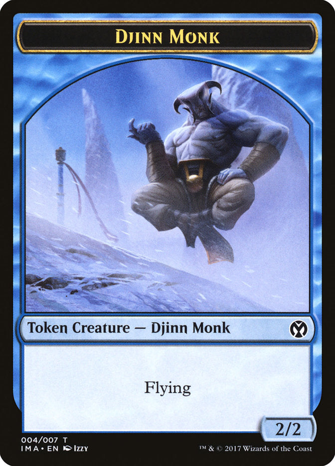 Djinn Monk [Iconic Masters Tokens] | D20 Games