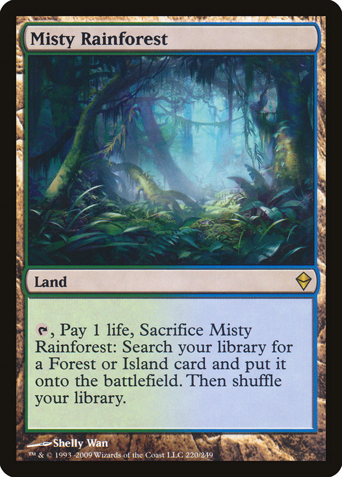 Misty Rainforest [Zendikar] | D20 Games