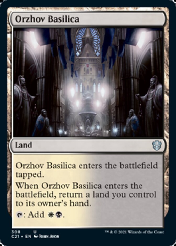 Orzhov Basilica [Commander 2021] | D20 Games