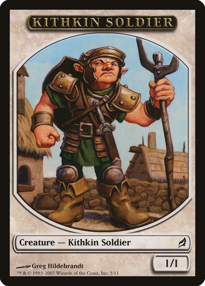 Kithkin Soldier [Lorwyn Tokens] | D20 Games