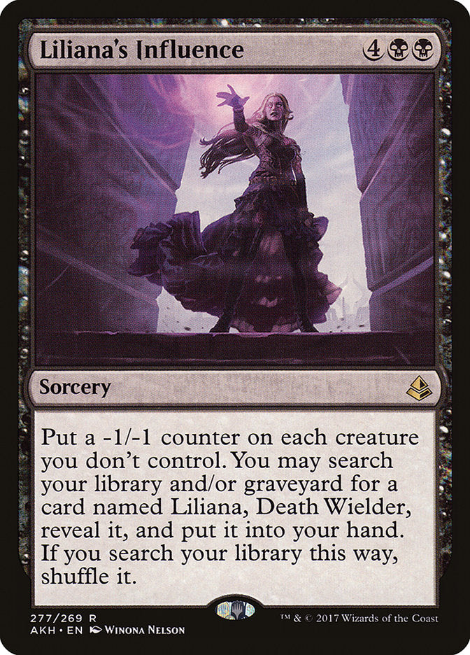 Liliana's Influence [Amonkhet] | D20 Games