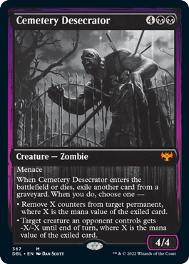 Cemetery Desecrator [Innistrad: Double Feature] | D20 Games