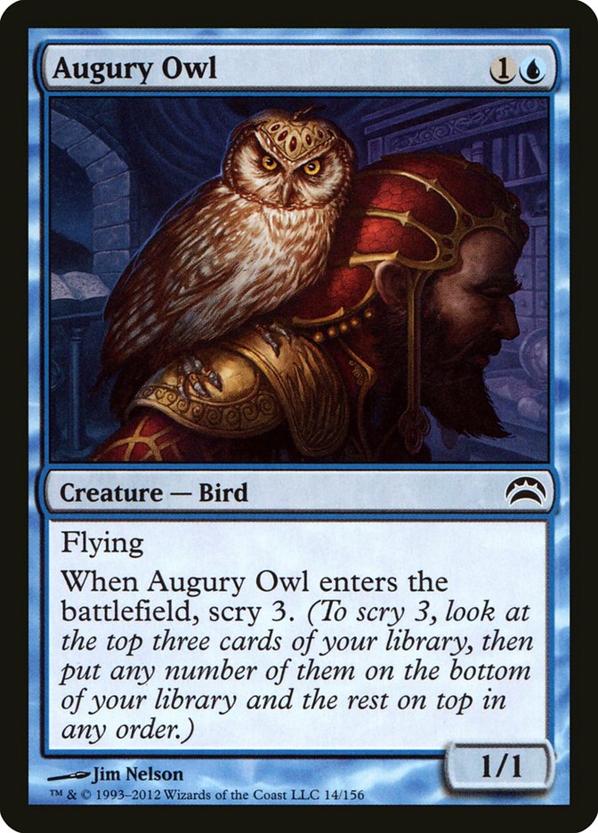 Augury Owl [Planechase 2012] | D20 Games