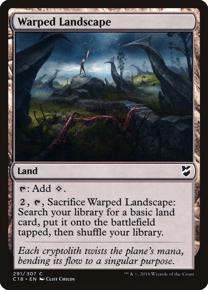 Warped Landscape [Commander 2018] | D20 Games