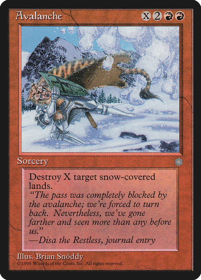 Avalanche [Ice Age] | D20 Games