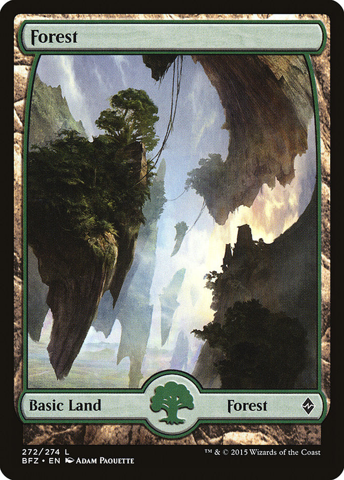 Forest (272) [Battle for Zendikar] | D20 Games