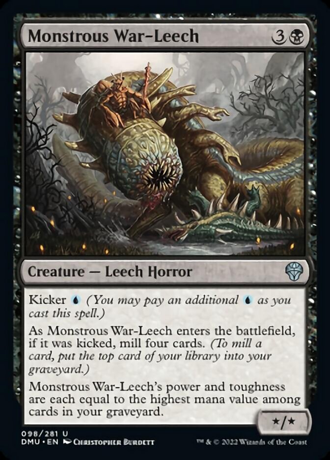 Monstrous War-Leech [Dominaria United] | D20 Games