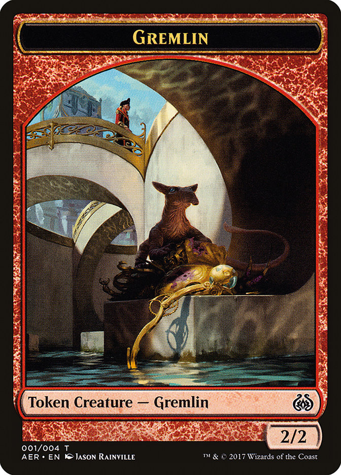 Gremlin [Aether Revolt Tokens] | D20 Games