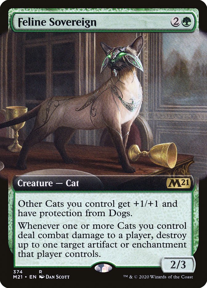 Feline Sovereign (Extended) [Core Set 2021] | D20 Games