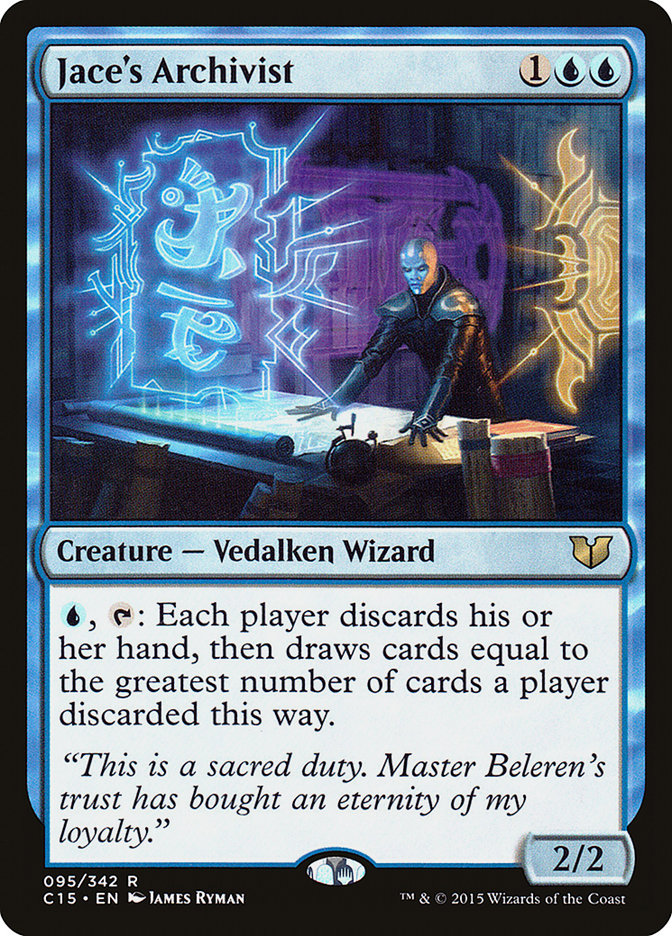 Jace's Archivist [Commander 2015] | D20 Games