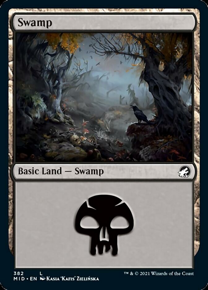 Swamp (382) [Innistrad: Midnight Hunt] | D20 Games