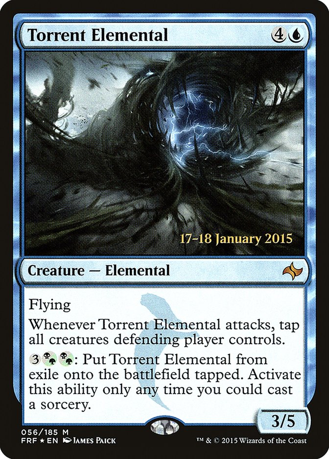 Torrent Elemental  [Fate Reforged Prerelease Promos] | D20 Games