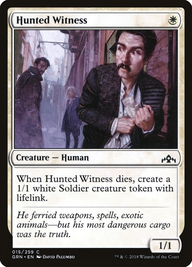 Hunted Witness [Guilds of Ravnica] | D20 Games