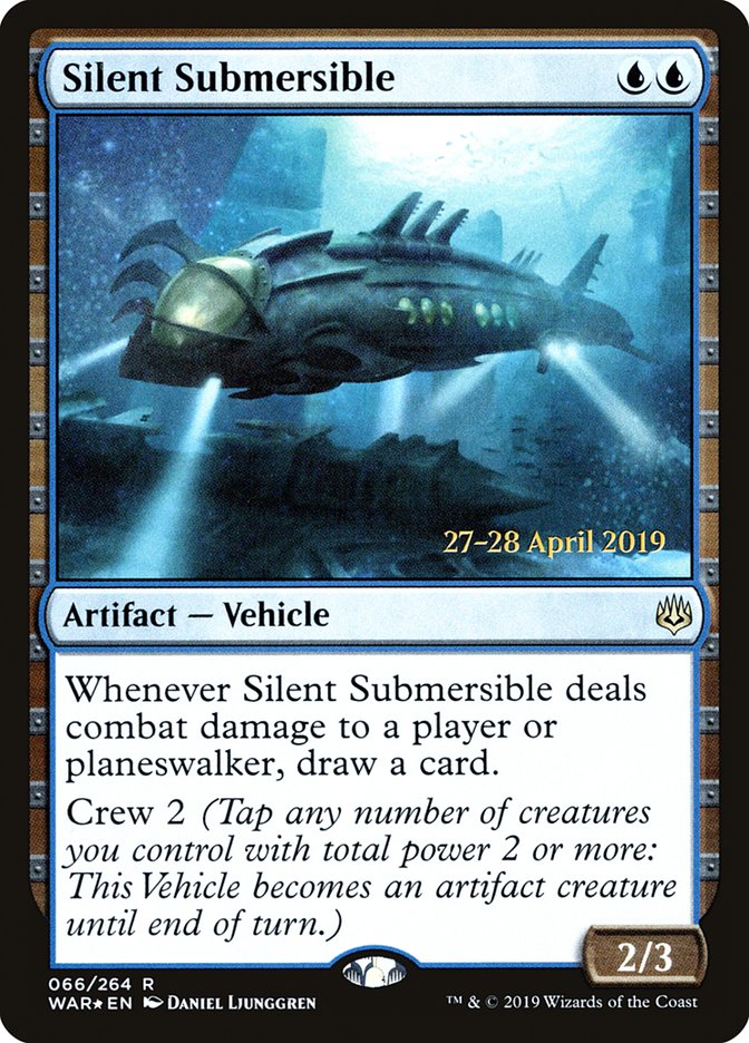 Silent Submersible  [War of the Spark Prerelease Promos] | D20 Games