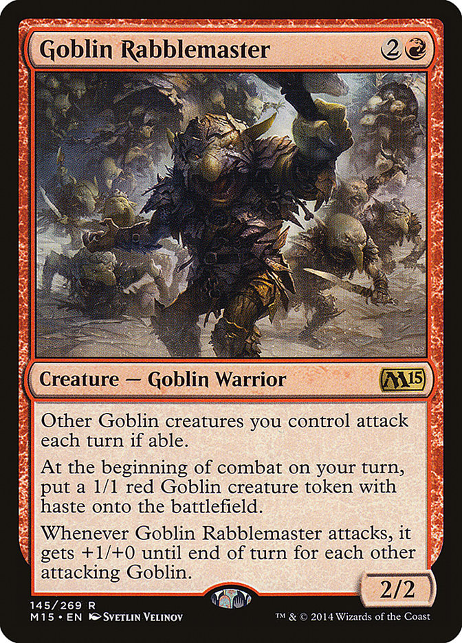 Goblin Rabblemaster [Magic 2015] | D20 Games