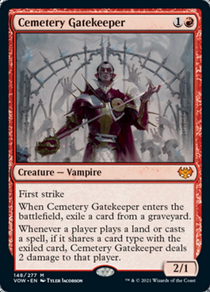 Cemetery Gatekeeper [Innistrad: Crimson Vow] | D20 Games