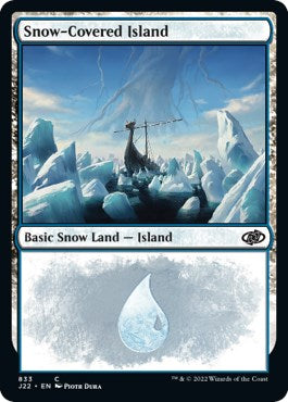 Snow-Covered Island [Jumpstart 2022] | D20 Games