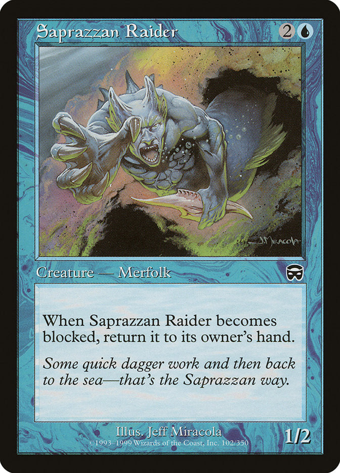 Saprazzan Raider [Mercadian Masques] | D20 Games