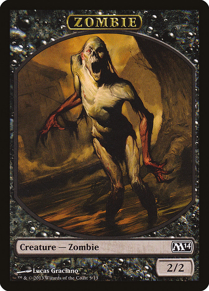 Zombie [Magic 2014 Tokens] | D20 Games