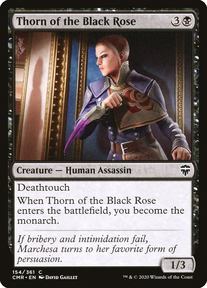 Thorn of the Black Rose [Commander Legends] | D20 Games