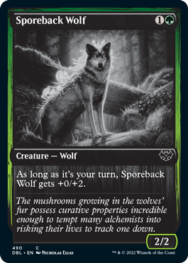 Sporeback Wolf [Innistrad: Double Feature] | D20 Games