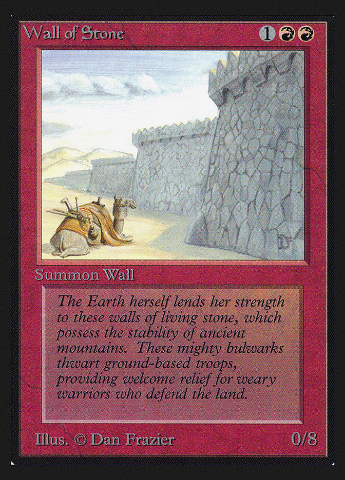 Wall of Stone [Collectors’ Edition] | D20 Games