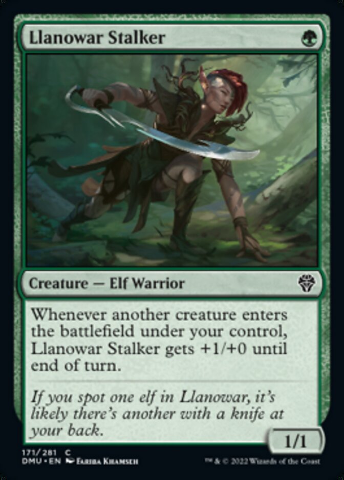 Llanowar Stalker [Dominaria United] | D20 Games