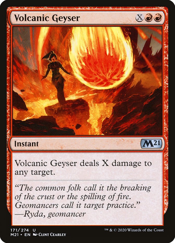 Volcanic Geyser [Core Set 2021] | D20 Games