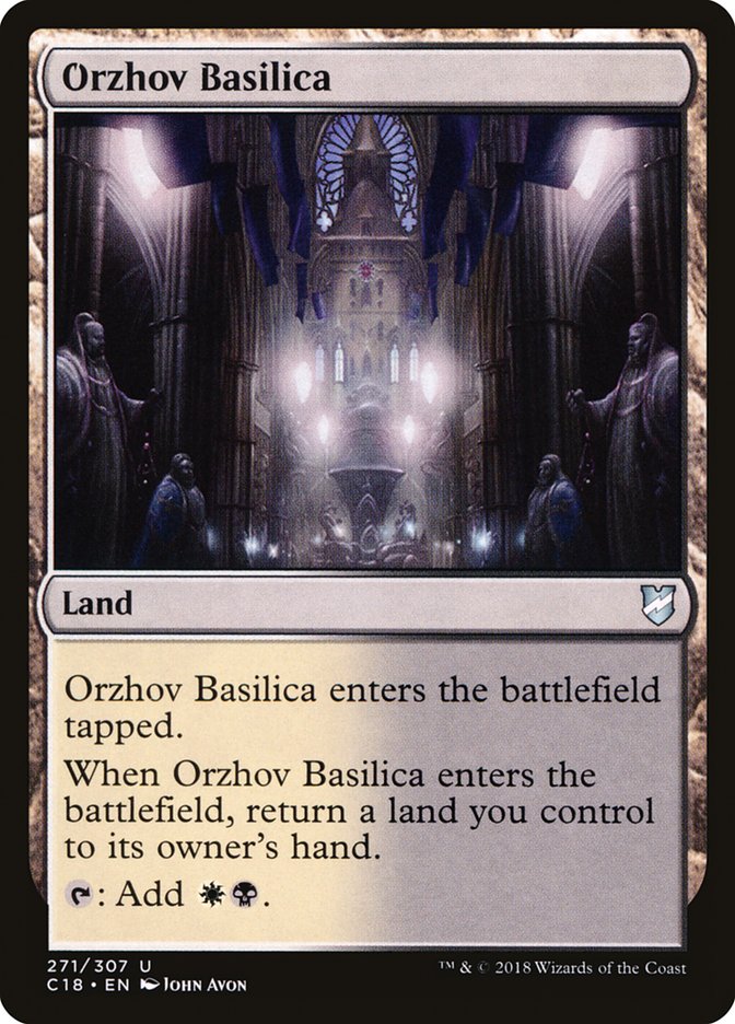 Orzhov Basilica [Commander 2018] | D20 Games