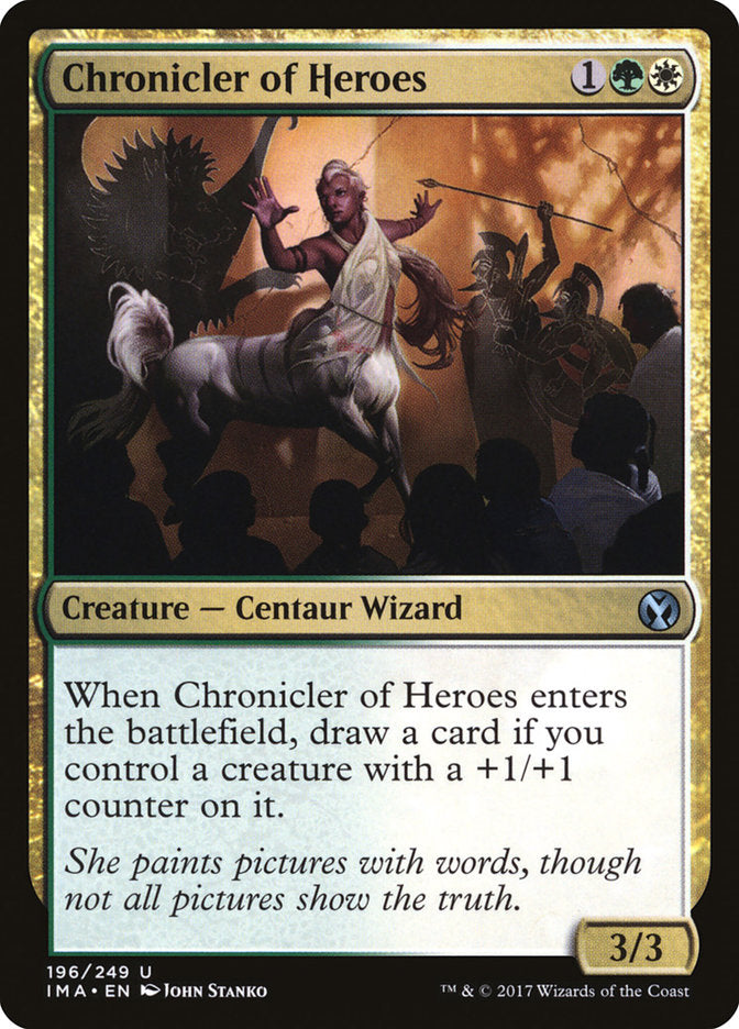 Chronicler of Heroes [Iconic Masters] | D20 Games