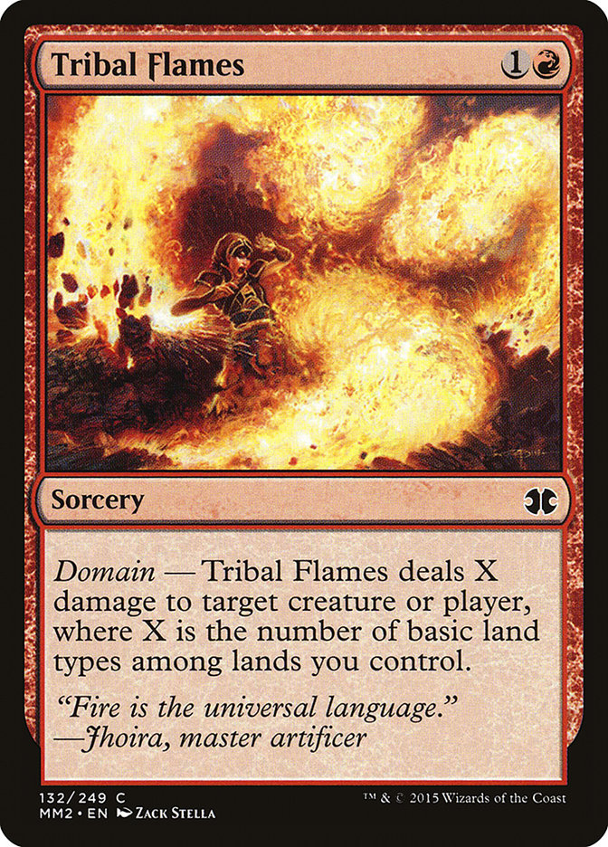 Tribal Flames [Modern Masters 2015] | D20 Games