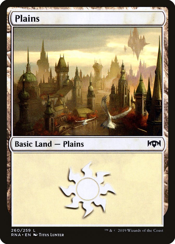 Plains (260) [Ravnica Allegiance] | D20 Games