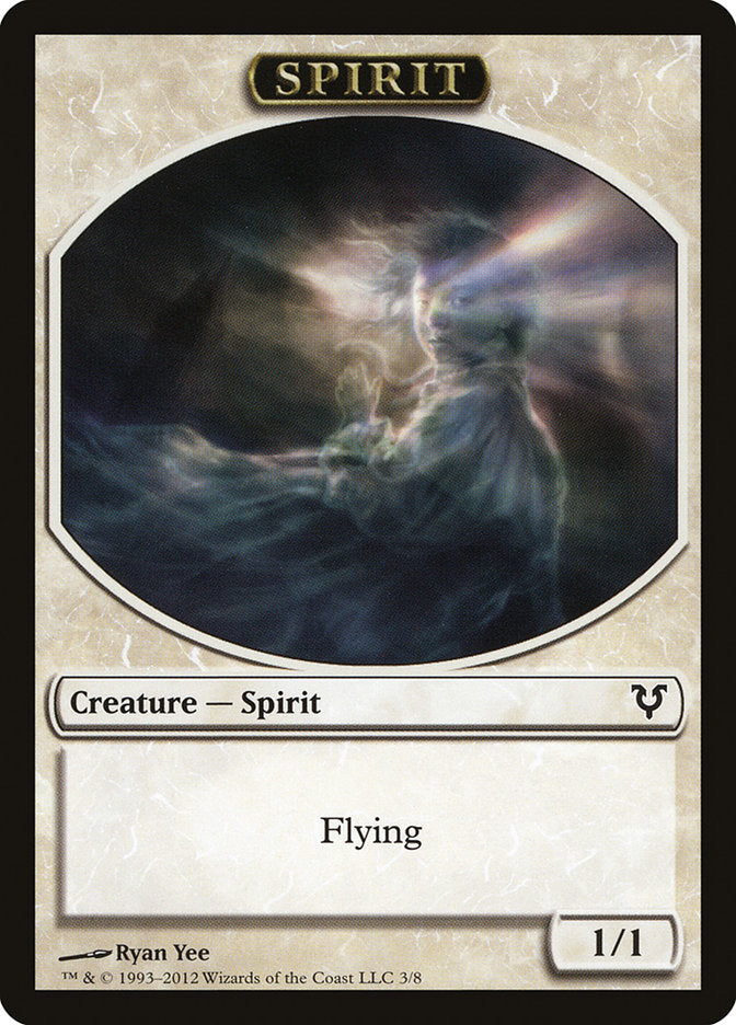 Spirit (3/8) [Avacyn Restored Tokens] | D20 Games