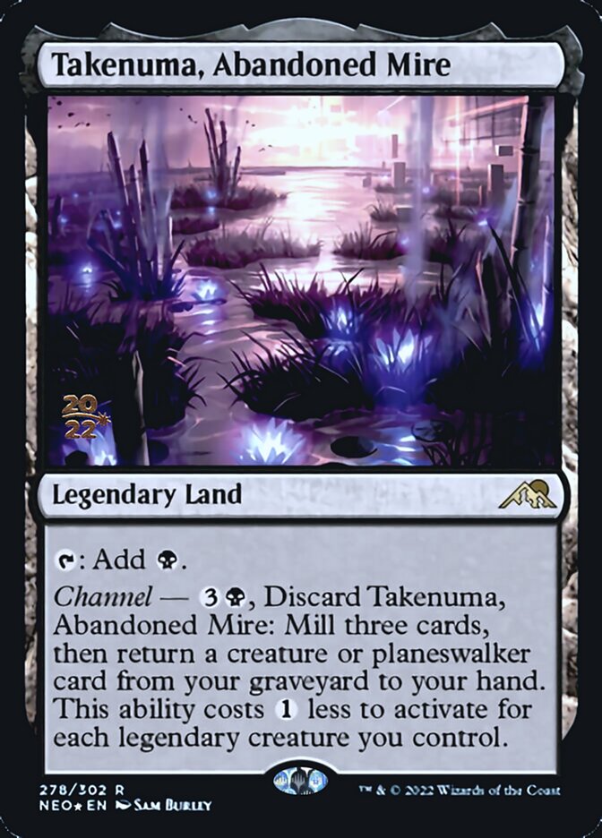 Takenuma, Abandoned Mire [Kamigawa: Neon Dynasty Prerelease Promos] | D20 Games