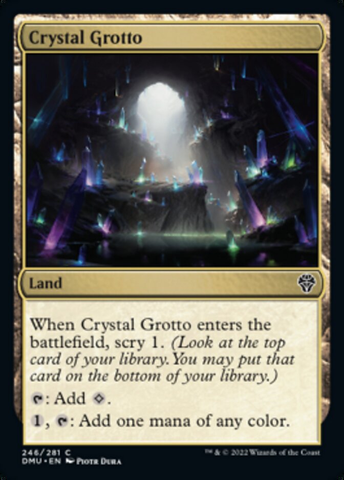 Crystal Grotto [Dominaria United] | D20 Games