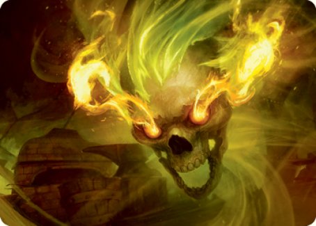 Flameskull Art Card [Dungeons & Dragons: Adventures in the Forgotten Realms Art Series] | D20 Games