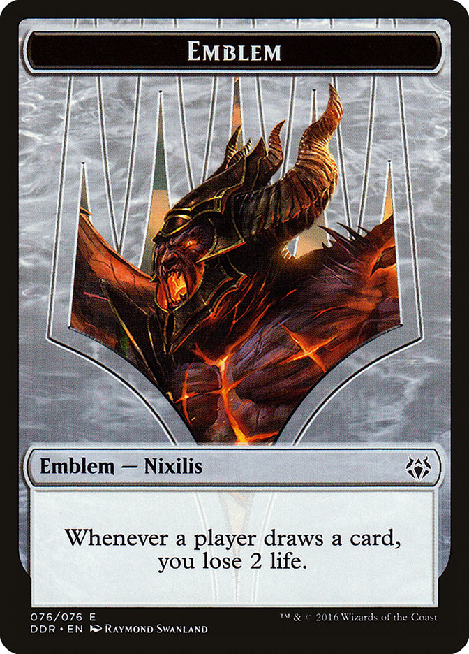 Ob Nixilis Reignited Emblem [Duel Decks: Nissa vs. Ob Nixilis] | D20 Games