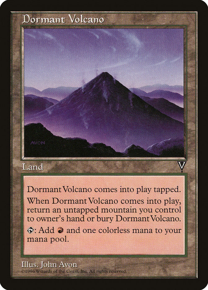 Dormant Volcano [Visions] | D20 Games