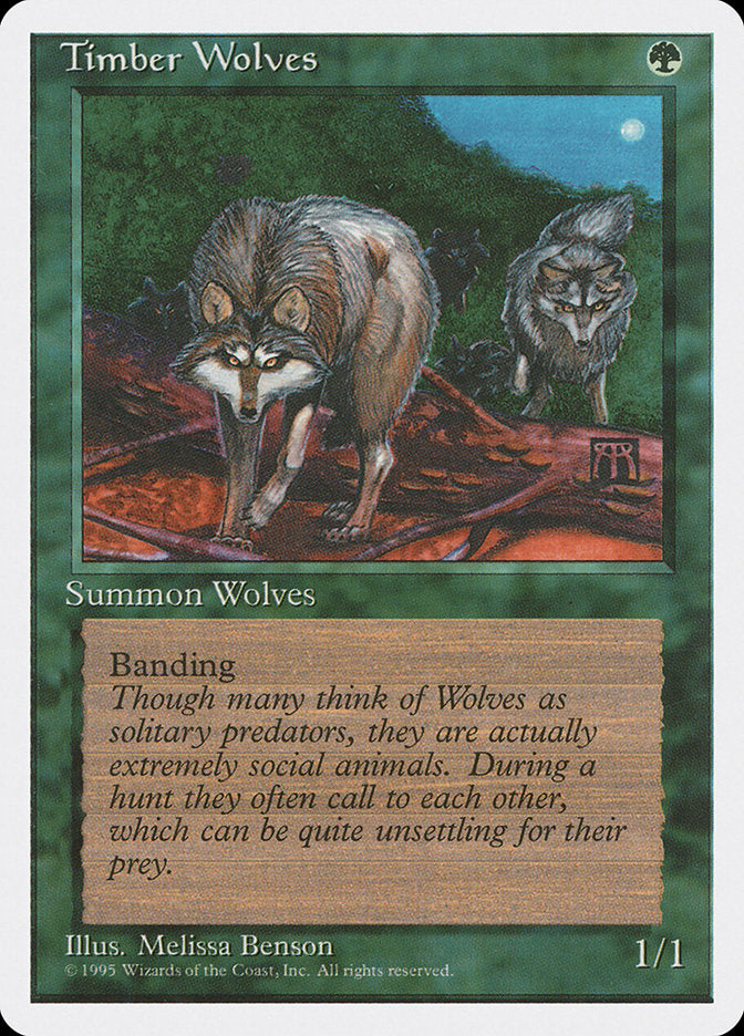 Timber Wolves [Fourth Edition] | D20 Games