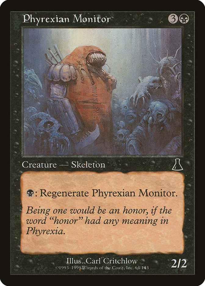 Phyrexian Monitor [Urza's Destiny] | D20 Games