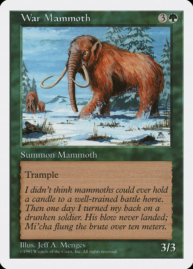 War Mammoth [Fifth Edition] | D20 Games