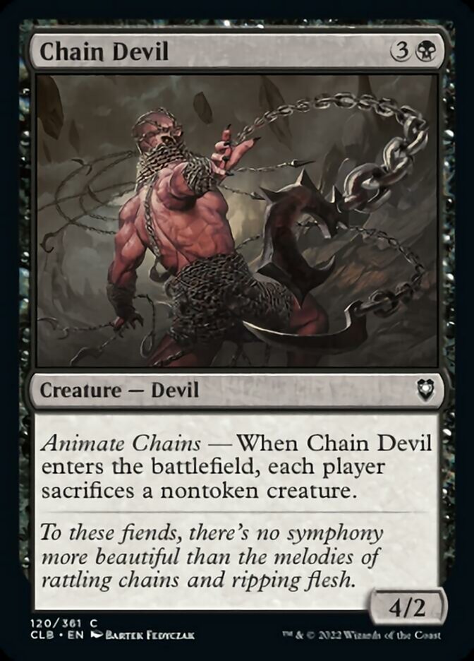 Chain Devil [Commander Legends: Battle for Baldur's Gate] | D20 Games