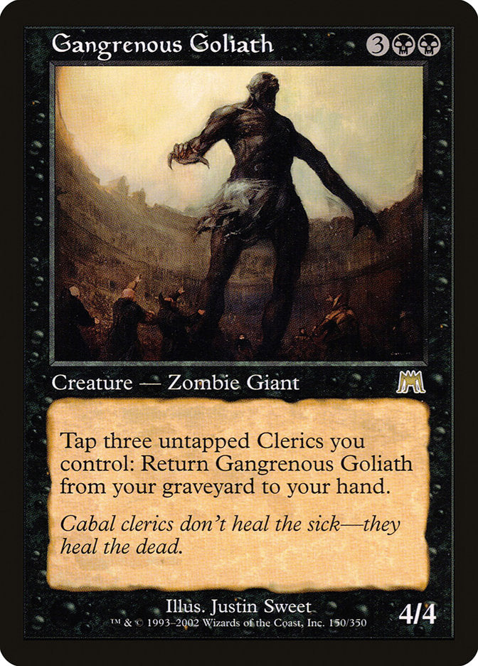 Gangrenous Goliath [Onslaught] | D20 Games