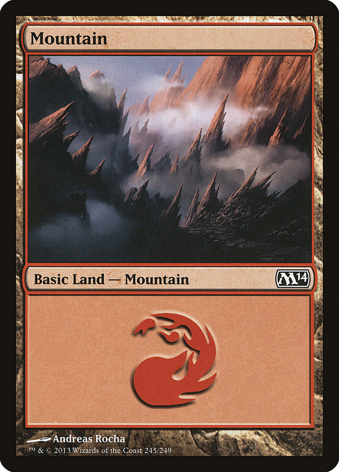 Mountain (245) [Magic 2014] | D20 Games