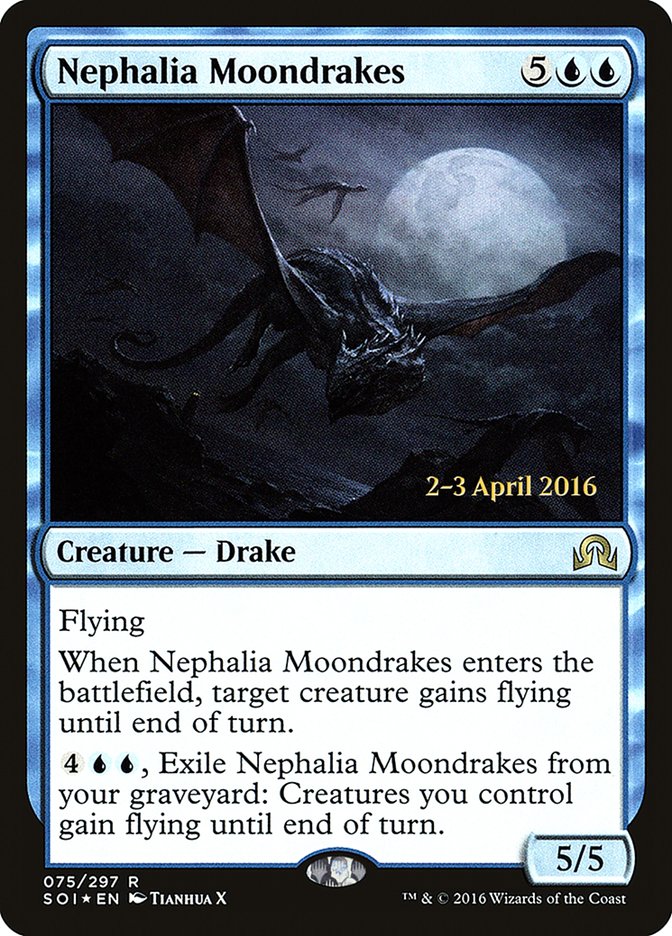 Nephalia Moondrakes [Shadows over Innistrad Prerelease Promos] | D20 Games