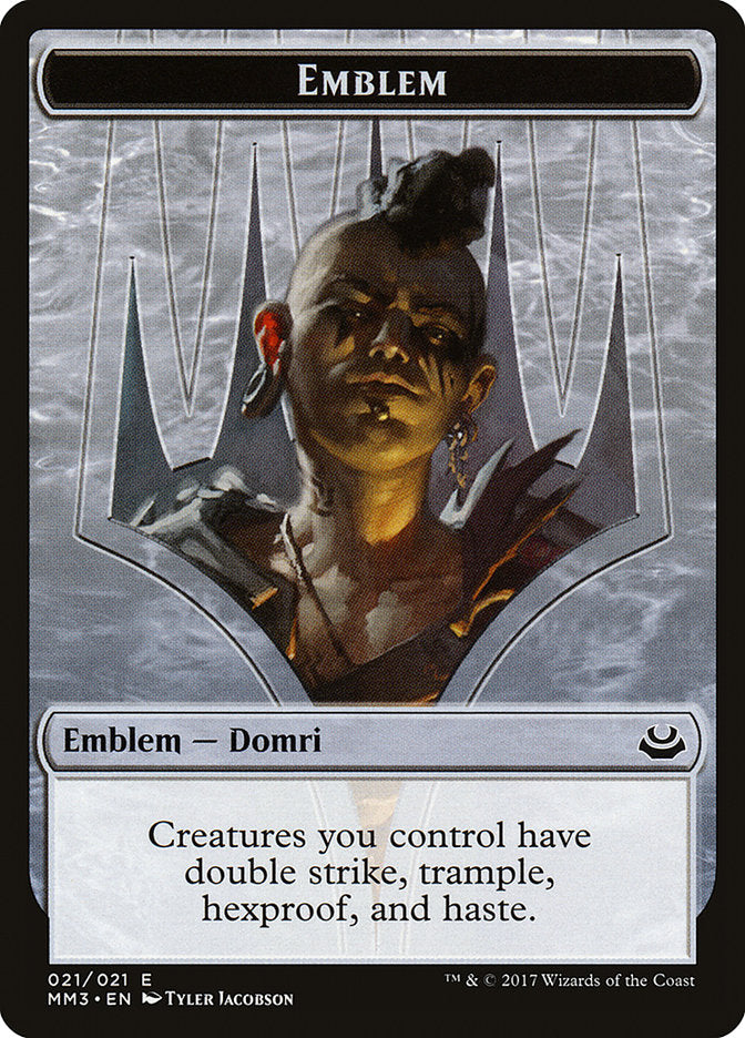 Domri Rade Emblem [Modern Masters 2017 Tokens] | D20 Games