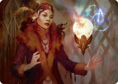 Misfortune Teller Art Card [Streets of New Capenna Art Series] | D20 Games