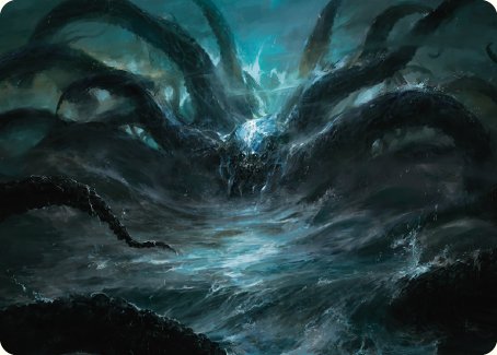 The Watcher in the Water Art Card [The Lord of the Rings: Tales of Middle-earth Art Series] | D20 Games